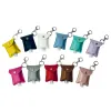 PU LEATHER DESINFECTING Hand Sanitizer Bottle Holder Sanitizer Holder Keychain Parfym Bottle Holder med 30 ml flaska 917