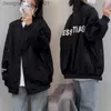 Женские куртки Корейский стиль Ins Jacket Женская повседневная бейсбольная форма Свободная куртка для пары L230916