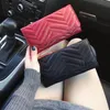 New Style Women Wallet Marmont مصمم شهير Pu Leather Fashion Single Zipper Long Pres259e