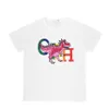 Designer T-shirts Trendy stijl kardemom bijpassende heren kleine vliegende olifant monster trui voor koppels vrouwelijke korte mouwen T-sh303a
