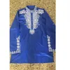 Dashiki hommes haut pantalon ensemble 2 pièces tenue ensemble hommes africains vêtements 2018 riche vêtements africains pour hommes dashiki chemise avec pantalon2916