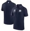 Sıcak Satış RWC 2023 İskoçya Rugby Polo Gömlek Yetişkin Erkek Boyutu S-XXXL
