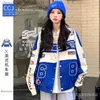 Женские куртки jaket женская куртка-гонщик 2023 Весенне-осенний стиль Съемная мотоциклетная мужская одежда для двух видов одежды ins Американский тонкий дизайн Нишевая бейсбольная форма L230916