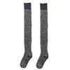 Chaussettes longues d'hiver pour femmes, Lingerie féminine, cuisses hautes, bas de Compression Sexy pour Harajuku