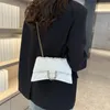 2023 Senior tekstury Argyle Chain's Work's Bag Fashion Osobowość torba na ramię Urban Simple Trend Crossbody Bag