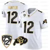 Shedeur Sanders 2023 Colorado Buffaloes Maillots de football 12 Travis Hunter 1 Cormani McClain 13 Sav'ell Smalls 22 Demouy Kennedy 38 Brendan Gant 4 Travis Jay 3 Edwards