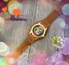 Luxe créatif deux broches conception hommes femmes montres abeille tigre serpent squelette cadran horloge Hip Hop Bling or argent boîtier Quartz robe montre montre de luxe cadeaux