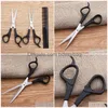 Forbici 3Pc Cesoie Per Taglio Dei Capelli Parrucchiere Professionale Barbiere Diradamento Set Per Parrucchiere Strumento Per Lo Styling Pettine Consegna A Goccia Attrezzi Da Giardino Domestico Dhbgs