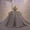 Élégant hors épaule sans manches robe de bal robes de mariée 2023 Luxy superbe robe de couche de paillettes Vestido de Novia robes de mariée284s