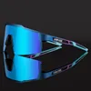 Utomhus Eyewear UV400 Sport Eyewear Mountain Cycling Glasses Outdoor Cycling Goggles Men Cycling MTB Solglasögon 1Lens 230915