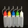 100pcs Empty Needle Tip Bottles Convenient to fill with E Juice Plastic Bottle 5ml 10ml 15ml 20ml 30ml 50ml Dulff