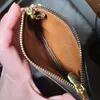 Zincir cüzdan lüks tasarımcı cüzdan kadın moda omuz çantaları klasik ünlü kart sahibi bir favori deri fermuar madeni