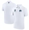 Hot Sale RWC 2023 Skottland Rugby Polo Shirt Vuxen Mens Size S-XXXL