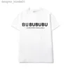 Survêtements pour hommes T-shirt design pour hommes Printemps Eté 100 coton Noir Blanc Couleur Manches T-shirts Vacances Manches courtes Lettres décontractées Impression Tops Gamme de tailles SXXXXL230