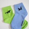 Chaussettes pour hommes 5 paires de pour hommes et femmes pour sortir série de marche couleur unie bateau coton court