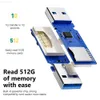 Memory Card Readers Elough 2 in 1 USB 3.0 카드 리더 USB에서 SD TF 메모리 카드 리더 카드 PC 노트북 액세서리 플래시 드라이브 멀티 스마트 Cardre L230916