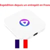 Wysyłka z Francji H96 Max M1 Android 13 TV Box RK3528 4GB RAM 32GB ROM 2.4G 5G Dual WiFi BT 5.0