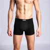 VK Uomo Intimo di marca Boxer Spedizione maschile Stile sportivo Boxer chiusi Mutande respirabili 3 pezzi Lotto Taglie forti L-5XL1286N