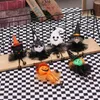 Cartoon Witchcraft Gauze Skirt Doll Hanging Bell Pendant Pumpkin Hanging Halloween Decoration Ornaments Festive Party Supplies