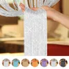 1x2m Glitter Boncuklar Flaş Çizgisi Parlak Tassel String Kapı Perdesi Pencere Odası Bölme Ev Dekorasyon Perdeleri241y