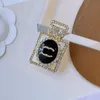 6Jo9 18K Złota Braker Designer Jewelry Diamond Marka Romantyczna para wszechstronne broszki weselne ornament prezent miłosny