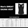 Neoprene calor armadilha camisa suor corpo shaper colete cintura trainer sauna efeito shapewear compressão tanque superior barriga cincher cinto m245d