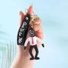 Keychains Game Toilet Keychain Camara man Doll Pendant Key Chain Bag Car Keyring Funny Jewelry Llaveros Accessories zx232
