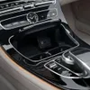 カーカップホルダー安定アンチスリップブラックインサートドリンクホルダーラックA2056800691 C43 AMG 2018カーボトルホルダー203R