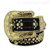 Ceintures Bb pour hommes desinger femmes ceinture de diamant brillant noir sur noir bleu blanc multicolore avec strass bling boucle ceinture en cuir jupe jean ga05