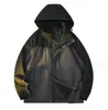 Fashion Storm Jacket duża jesienna męska nowa nowa kurtka luźna kolorowa menuła prosta swobodna kurtka wodoodporna para kamienna płaszcz