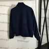 Chándales de lujo azul marino para mujer, chaqueta con cremallera, pantalones, chándal deportivo transpirable para exteriores, abrigo de tacto suave, conjunto de pantalones