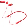 Original lenovo he05 bluetooth 5.0 fita magnética sem fio correndo esportes fone de ouvido earplug com cancelamento ruído à prova dwaterproof água