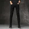 Jean homme taille 27-34 Jean homme coupe Skinny Jean noir Denim Jean pantalon homme coupe cintrée Denim pantalon Jean L230916