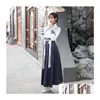 Bühnenkleidung Uni Chinesischer Volkstanz Kostüm Elegante Hanfu für Frauen Herren Klassische traditionelle alte Kleidung Dwy13301 Drop Lieferung Ap Dhmbt