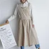Фартуки, модная короткая плиссированная юбка в скандинавском стиле, хлопково-льняной фартук шеф-повара, рабочая одежда с цветами и кофейнями, женская рабочая одежда, Cleaning281a