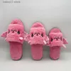 Slipper Halloween New Bat Slippers Women Plush Shoes Lightweight Home Silent Fuzzy Slipper Men Flip Flops Cartoon Kid Adults Flat Slides T230916