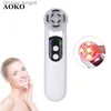 Beauty Equipment AOKO Portable EMS RF Facial Beauty Machine LED Photon Device Face Lifting Skin Tighten AntiWrinkle Care Massager 220512 Q230916