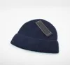 Chapéu de malha de luxo designer gorro feminino popular quente à prova de vento elástico de alta qualidade personalizado rua casal chapéu 5777