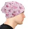 Berets Kawaii Axolotl Pattern Skullies Beanies Caps Unisex Winter Warm Knit Hat Adult Salamander Animal Bonnet Hats Outdoor Ski Cap