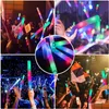 LED RAVE Toy Glow Sticks Bk Jy 4th Party Supplies Foam Stick med 3 lägen Colorf blinkande glödande i mörkret för bröllop raves conc dhi6f