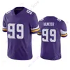 Aangepaste voetbalshirt Alexander Mattison Justin Jefferson Kirk Neven Danielle Hunter Addison Hockenson Smith Evans Chandler Osborn Bynum Favre Dames Jeugd 4XL