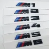 3D Nero Lucido M1 M2 M3 M4 M5 X3m Emblema Cromato Car Styling Parafango Tronco Distintivo Logo Adesivo per BMW E46 E90 Accessori Auto298T