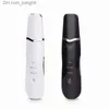 Beauty Equipment ultrasonic skin scraper blackhead shovel Scrubber Facial Cleansing Devices Q230916