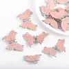 Charms 2Pairs/Set Alloy Enamel Magnets Attract Butterflies Pendants For DIY Couples Jewelry Making Necklace Keychain Supplies