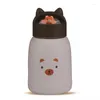 Bicchieri da vino Tazze d'acqua per animali domestici carine alla moda Edizione coreana Tazza per animali per studenti Push Vetro portatile per grandi magazzini