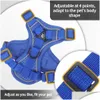 Collari per cani Guinzagli No Pl Pettorina per animali Gilet esterno regolabile Materiale Oxford riflettente con guinzaglio Cani Facile controllo per piccoli Me Dh7Nc