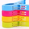 4pcs Plastic Plastic Color Clips пляжные полотенце зажим, чтобы предотвратить ветер.