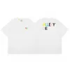 남자 플러스 티 폴로 둥근 목 목자 자수 및 인쇄 된 극성 여름 마모 거리 순수면 티셔츠 3F2296T