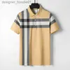 Hommes Survêtements Designer T-shirt Designer Luxe Summer Plaid Impression Broderie Femmes Modèle Classique Noir et Blanc Mode Casual Top 100 Coton Coût correspondant