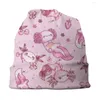 Berets Kawaii Axolotl Pattern Skullies Beanies Caps Unisex Winter Warm Knit Hat Adult Salamander Animal Bonnet Hats Outdoor Ski Cap